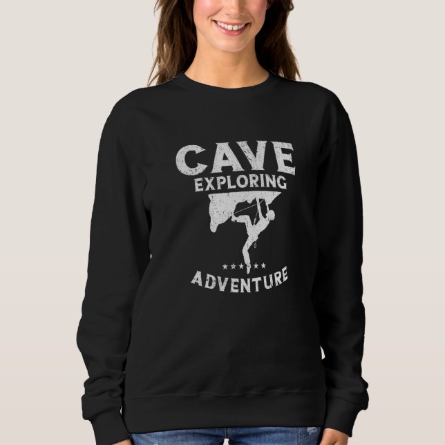 Camiseta Cave Exploring Adventure Caving Spelunking Spelolo (Frente)