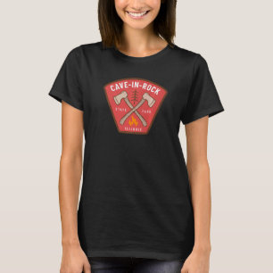 Camiseta Cave In Rock State Park Illinois Forest Camp Fire
