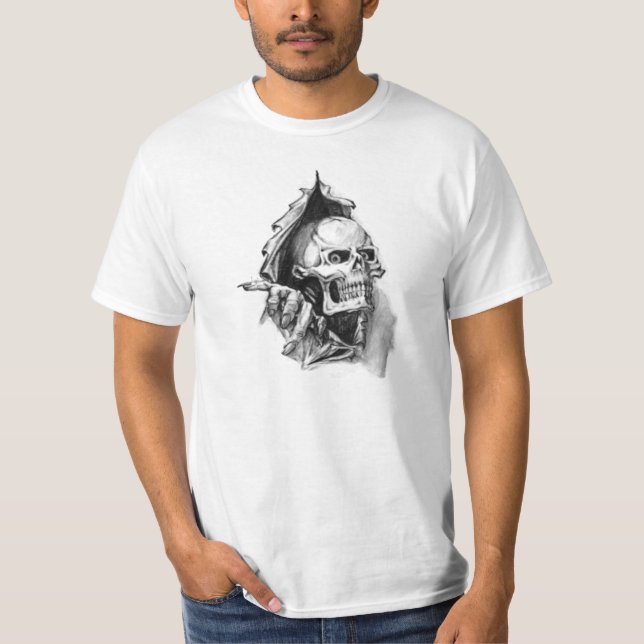 Camiseta Caveira (Frente)