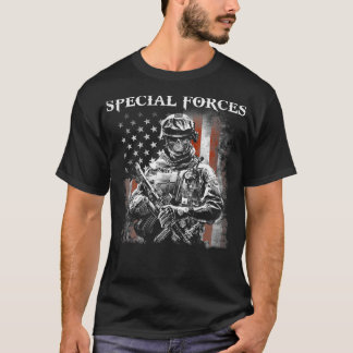 Camiseta Caveira Armada das Forças Especiais