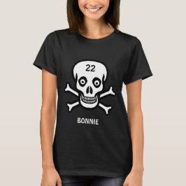 Camiseta Caveira Bonnie do Halloween