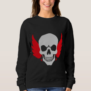 Camiseta Caveira com asas