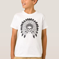 Caveira de chefe indígena