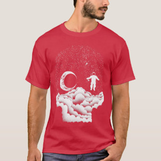Camiseta Caveira de Espaço