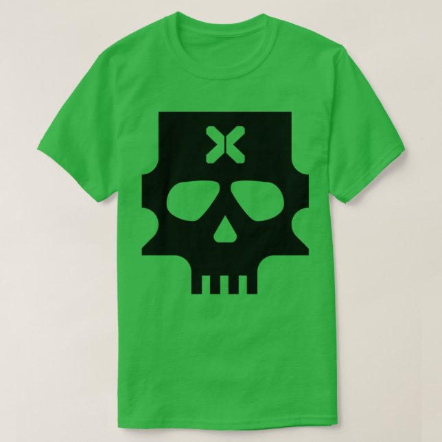 Camiseta Caveira de Marauders (Preto) (Frente do Design)