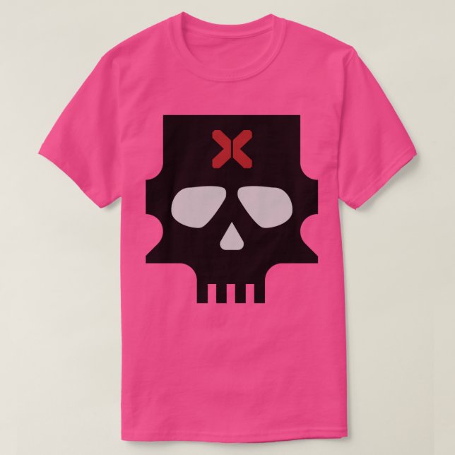 Camiseta Caveira de Marauders (Preto) (Frente do Design)