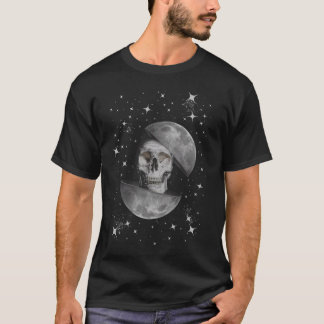 Camiseta Caveira Do Espaço