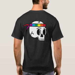 Camiseta Caveira do Guerreiro do Orgulho