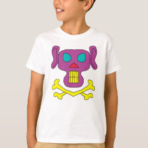Camiseta Caveira e Ossos