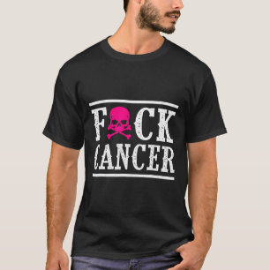 Camiseta Caveira E Ossos Cruzados Esqueleto Cancer