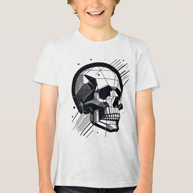 Camiseta Caveira em estilos diferentes 30 (Frente)