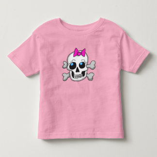 Camiseta Caveira Feminina Fofa