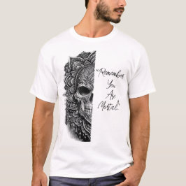 Camiseta Caveira Mandala