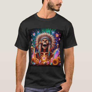 Camiseta Caveira Nativa
