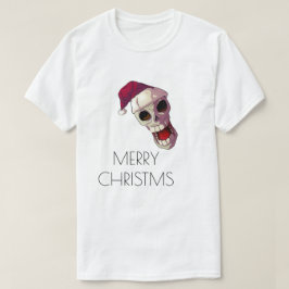 Camiseta Caveira Pirata, Feliz Natal