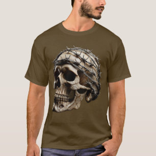 Camiseta Caveira Quebra-Cabeça
