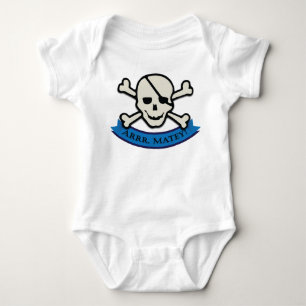 Camiseta Caveira - White Baby Jersey Bodycase