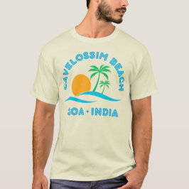 CAMISETA CAVELOSSIM BEACH GOA ÍNDIA