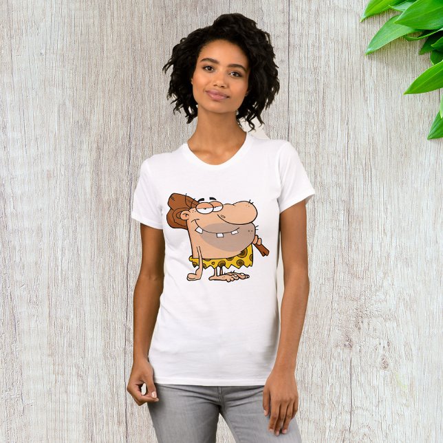 Camiseta Caveman Com Mulheres do Clube (Criador carregado)