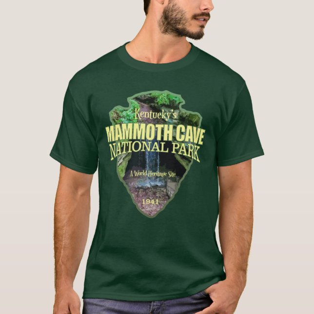Camiseta Caverna de Mamute (Ponta de Seta) (Frente)