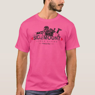Camiseta Caverna de mergulho Sidemount Tec
