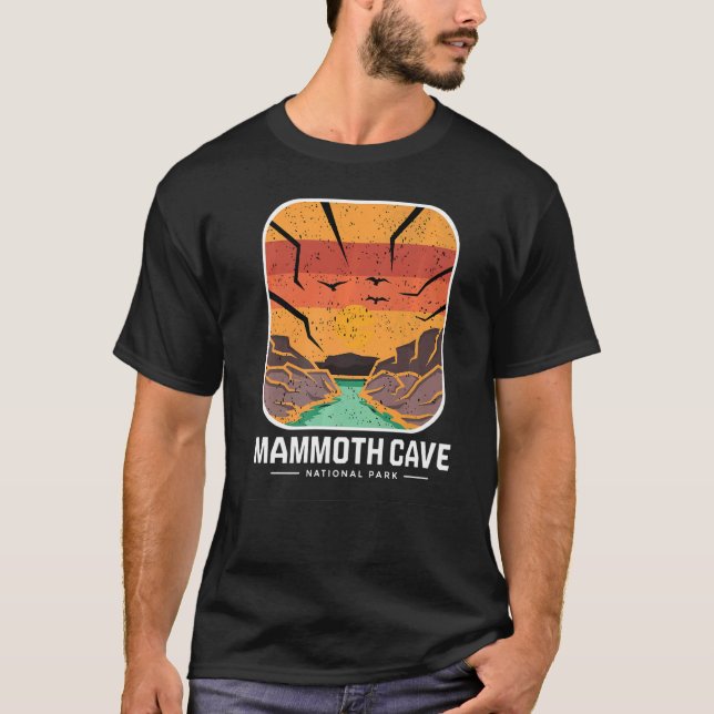 Camiseta Caverna de Souvenir, Kentucky Cave de Mammoth, Par (Frente)