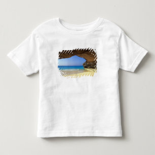 Camiseta Caverna na Baía Francesa, Ilha de San Salvador,