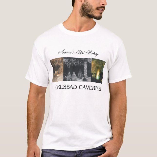 Camiseta Cavernas de ABH Carlsbad (Frente)