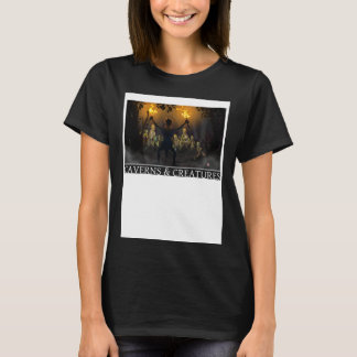 Camiseta Cavernas e Criaturas Ataque Zumbi