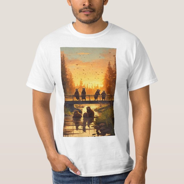 Camiseta Cavernas loucas (Frente)