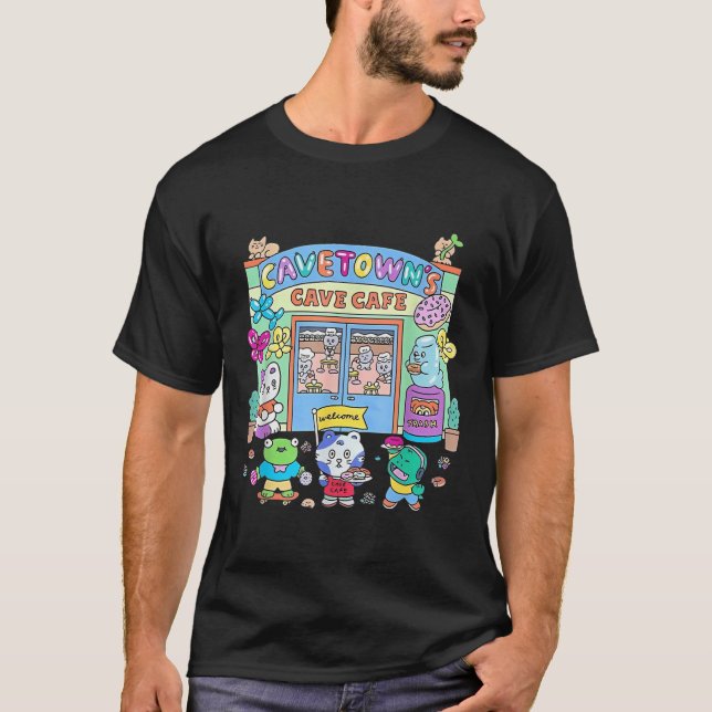 Camiseta Cavetown Cave Cafe (Frente)