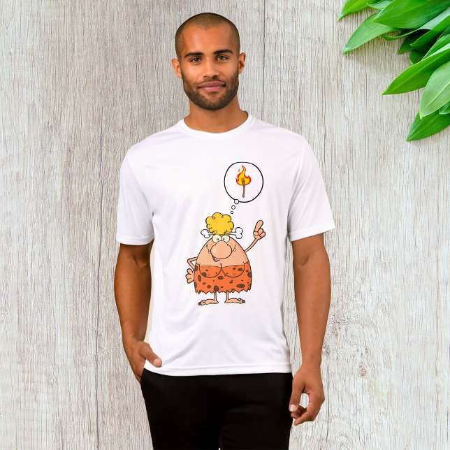 Camiseta Cavewan Pensando no Fire Stick (Criador carregado)