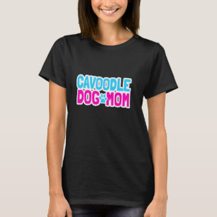 Camiseta Cavoodle Mãe Cachorro Verão
