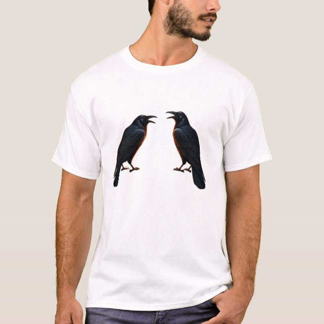 Camiseta Caw no Teto de Coziness (Frente)