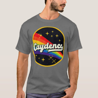 Camiseta Caydence Rainbow No Space Vintage Style