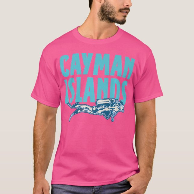 Camiseta Cayman Islands Scuba Diving (Frente)