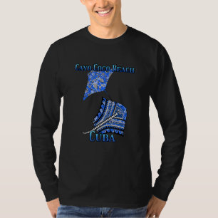 Camiseta Cayo Coco Beach Tribal Stingray