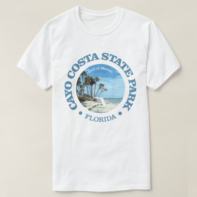 Camiseta Cayo Costa SP (Frente do Design)
