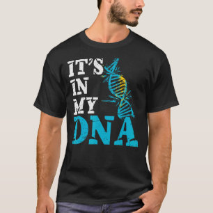Camiseta Cazaquistão É Em Meu Dna Cazaquistão Flag Kazakh