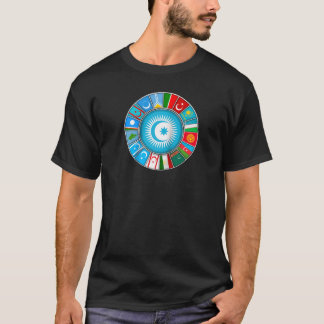 Camiseta Cazaquistão Gokturk Turan Turquia Bandeira Turk Ba