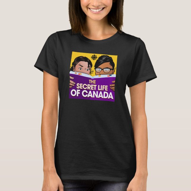 Camiseta CBC A vida secreta do Canadá (Frente)