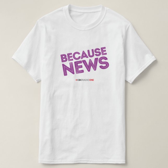 Camiseta CBC Porque Notícias (Frente do Design)