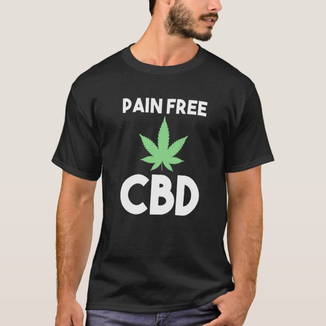 Camiseta Cbd Livre Da Dor (Frente)