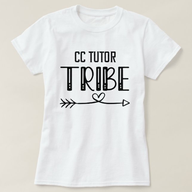 Camiseta CC Tutor Tribe Classical Conversations Homeschool (Frente do Design)