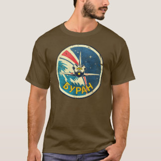 Camiseta CCCP Space Shuttle Classic Emblem V01