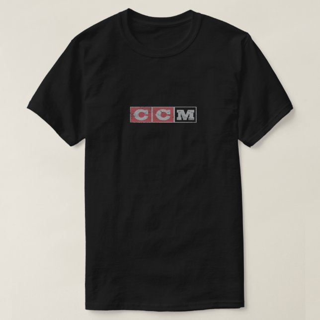 Camiseta CCM logo Fitted Scoop (Frente do Design)