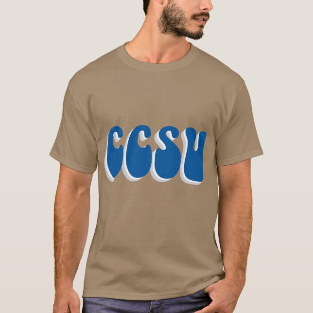 Camiseta CCSU Central Connecticut State University 2 (Frente)