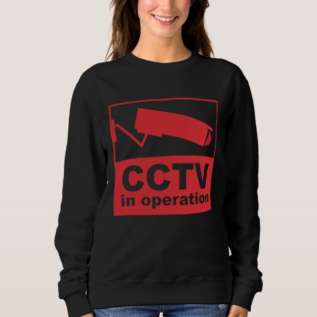 Camiseta CCTV Surveillance Security Camera Closed Circuit P (Frente)