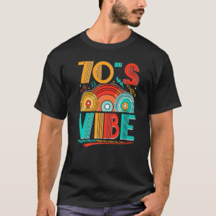 Camiseta CD Vibe dos Anos 70 Música dos Anos 70 Geração dos