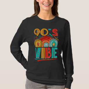 Camiseta CD Vibe dos Anos 90 Música dos Anos 90 Geração de 